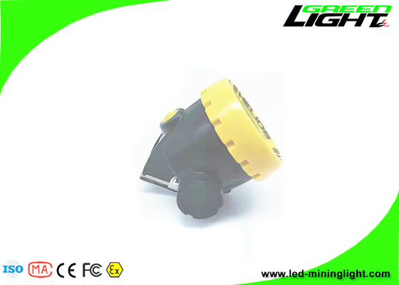 IP67 Waterproof Rechargeable Miners Headlamp ABS PC 5000Lux Cordless Cap Lamp for Underground