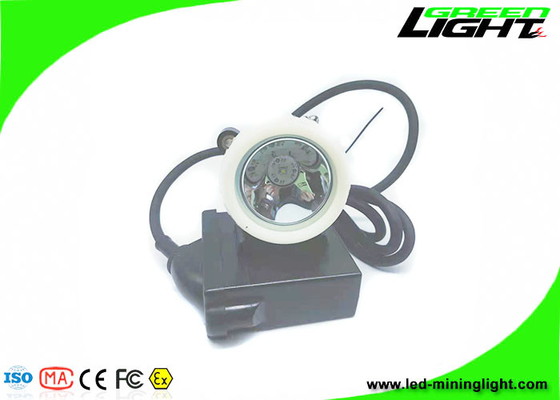 10000Lux LED Miners Cap Lamp Rechargeable Lithium Battery 1.67W 6600mAh ABS PC Waterproof