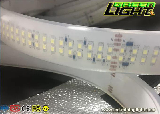 AC110V 35W LED Flexible Strip Lights SMD2835 280LEDs Double Row Waterproof Led Strip For Tunnel Underground Mine Outdoor