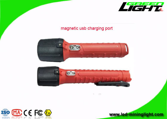 1300Lum LED Flashlight Torch USB Rechargeable Digital Screen IP68 Anti Explosive Led Torch for Outdoor