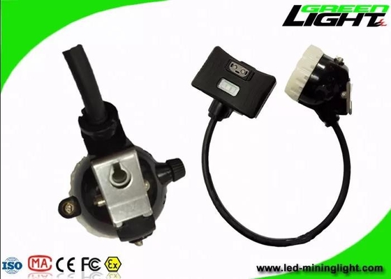 Corded Mining Hard Hat Light 10000 Lux Rechargeable Miners Headlamp 5200mAh Li-ion Battery With Rear Warning Light
