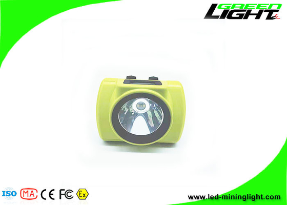 OLED Screen 18000 Lux LED Mining Cap Lights Explosion Proof 6.8Ah Cordless Rechargeable Miners Headlight