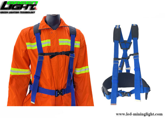 Crossover Backed Mining Safety Belts High Strength Polyester Underground Mining Belt