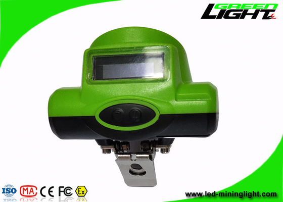 Portable Coal Mining Headlamp 13000 LUX Rechargeable Mining Cap Lamps With OLED Screen  Magnetic USB Chargigng