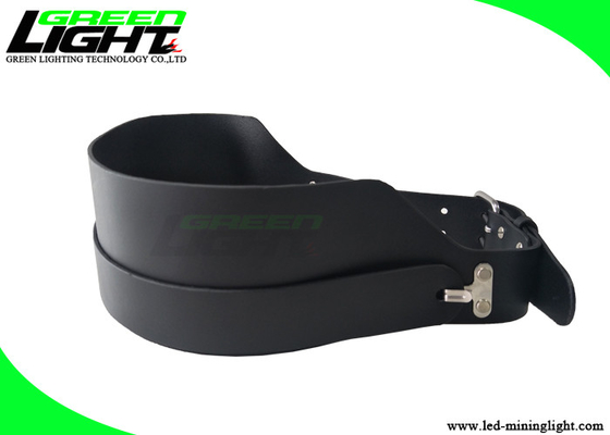 Genuine Cow Leather Mining Safety Belts Miner Waist Band With Reflective Strip