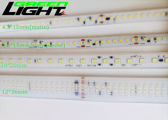 1100 Lumen/M Flexible LED Strip Lights 24V Underground Silicone 5050 RGB Color Changing LED Strip Lights for Outdoor