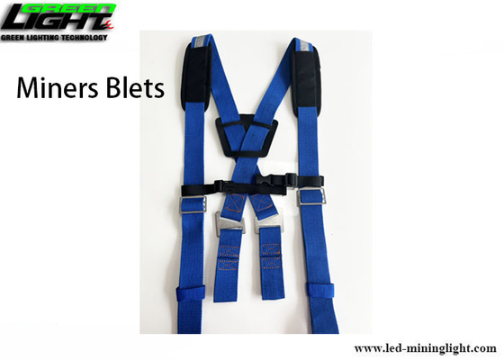 Adjustable Safety Mining Belt With Suspenders Lightweight Comfortable