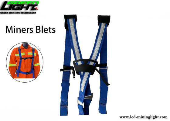 Adjustable Safety Mining Belt With Suspenders Lightweight Comfortable