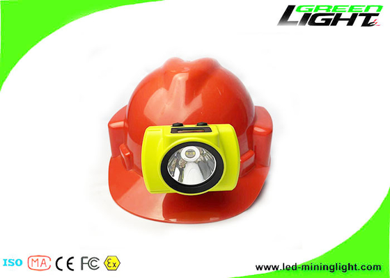 18000lux OLED Screen LED Mining Cap Lights Underground 6.8Ah Panasonic Miner Headlamp Rechargeable For Tracking System