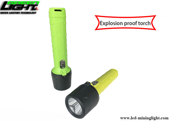USB Rechargeable Explosion Proof Handheld LED Torch For Hazardous Locations