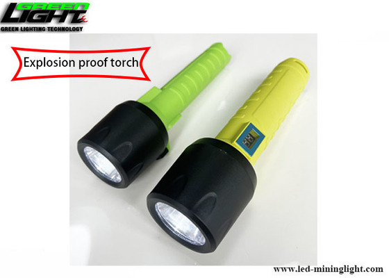 USB Rechargeable Explosion Proof Handheld LED Torch For Hazardous Locations
