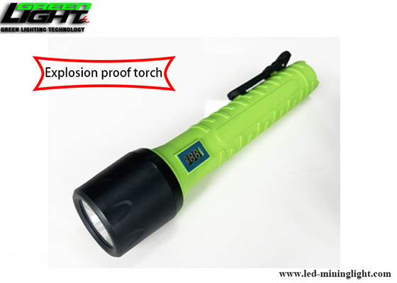 Anti - Explosion LED Torch Light For Hazardous Areas 3500Lux IP68