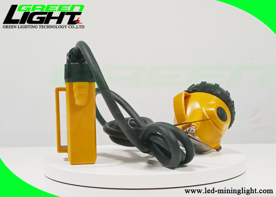 Anti Explosive Coal Mining Cap Lamp 25000lux Brightness For Underground Mining