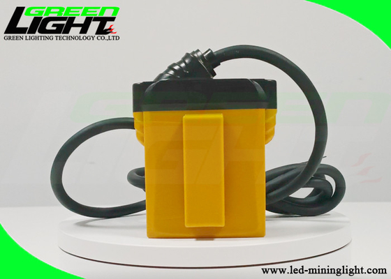 Anti Explosive Coal Mining Cap Lamp 25000lux Brightness For Underground Mining