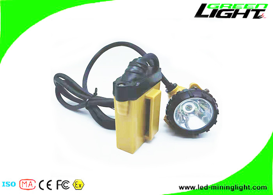 25000lux Super Bright Rechargeable LED Miners Lamp 10.4Ah SAMSUNG Battery IP68 3W Waterproof Headlamp