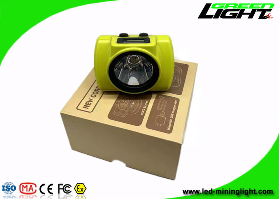 18000lux Cordless LED Mining Lights 6800mAh Rechargeable Panasonic IP68 Waterproof USB Charging Miner Headlamp
