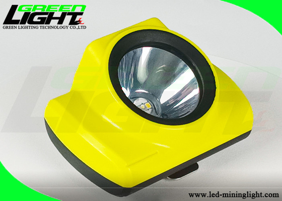 18000lux Led Cordless Mining Light Anti Drop And No Shell Cracking Yellow Color