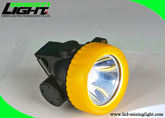 Safety Cordless Miners Cap Lamp 5000LUX With 3.4Ah Rechargeable Battery