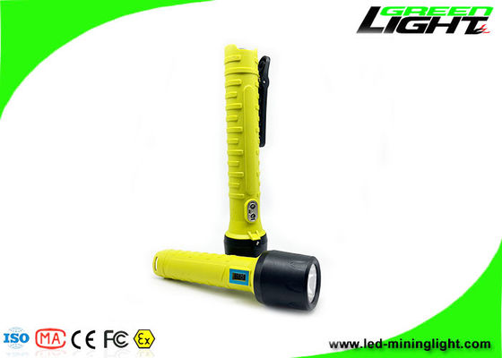 IP68 Waterproof 10 W Explosion Proof Flashlight 1300 lum 25000 lux LED Torch USB Magnetic Charging
