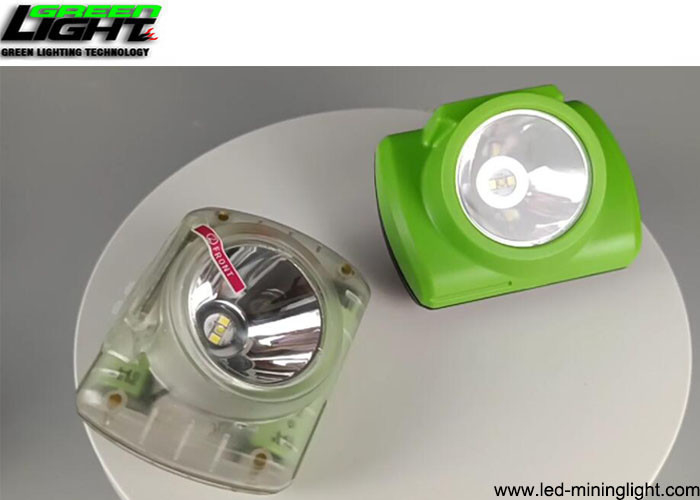 Lightweight LED Miners Cap Lamp 13000LUX High Lumen Shock Resistant For Hard Hat