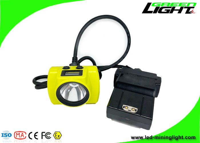 25000 Lux Rechargeable Panasonic Battery LED Mining Cap Lamp IP68 Waterproof 13600mAh Coal Miners Headlamp
