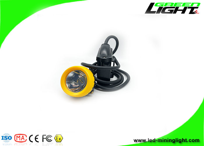 10000 Lux 216 Lum LED Mining Light Lithium Ion Battery 16 hrs Long Lasting For Underground Mining