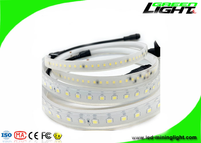 1630 Lumen/M Silicone Outdoor Flexible LED Strip Lights SMD 2835 140Leds For Mining Tunnel