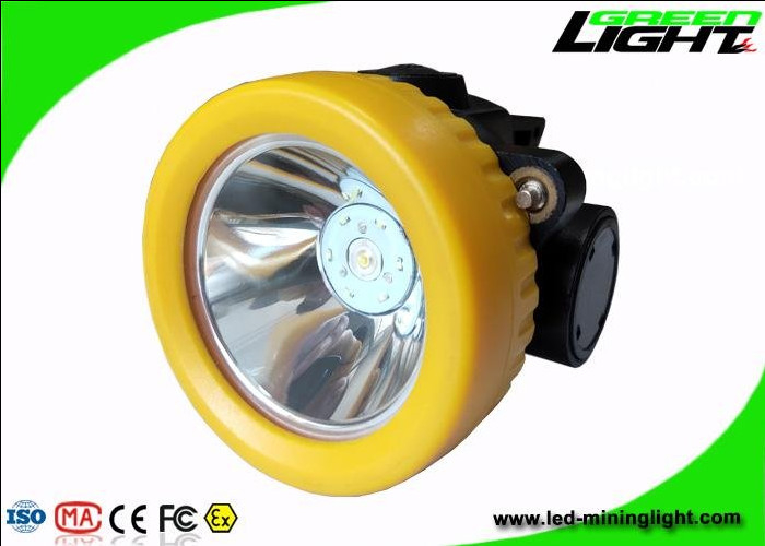 0.74W 5000Lux Portable Cordless Mining Cap Lamp PTC Rechargeable LED Hat Lights