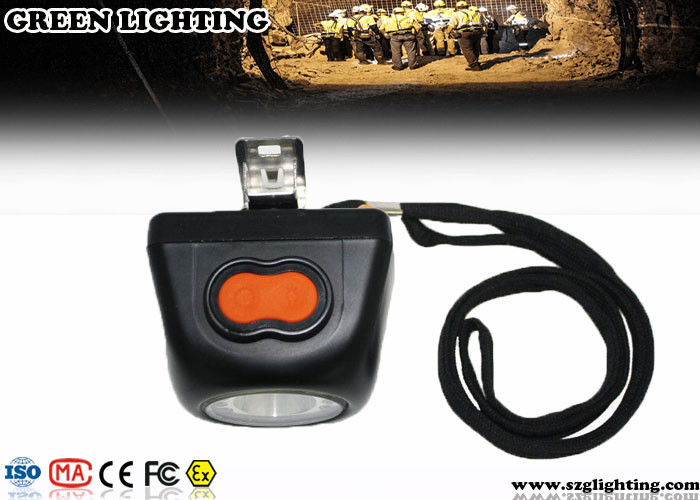 Explosion Proof LED Miners Cap Lamp With OLED Cordless 4000 Lux Brightness IP67