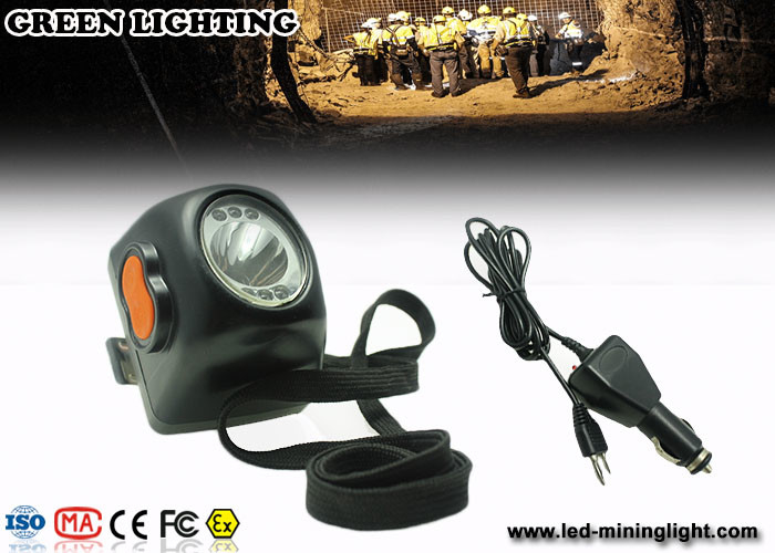 GL - 4.5C 234g 2PCS 3W Cree LED Mining Lamp , Electric Miners Lamp Hunting Camping