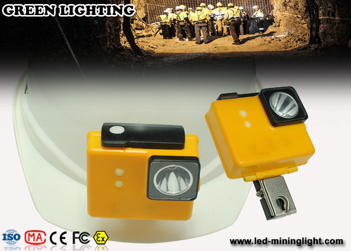 IP68 Safety Cordless Mining Headlamp / 18650 Li - Ion Battery Rechargeable Miners Headlamp