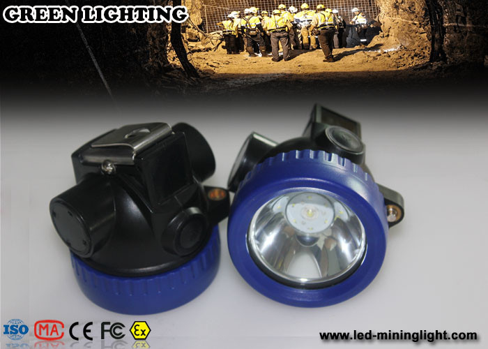 All In One Anti Explosive Cordless Mining Lights , 1w Led Miners Cap Lamp 2.2ah