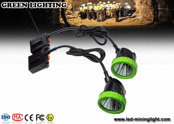 Rechargeable Mining Cap Lights , LED Mining Helmet Lights With CE , ATEX , EXIBII MI Approved