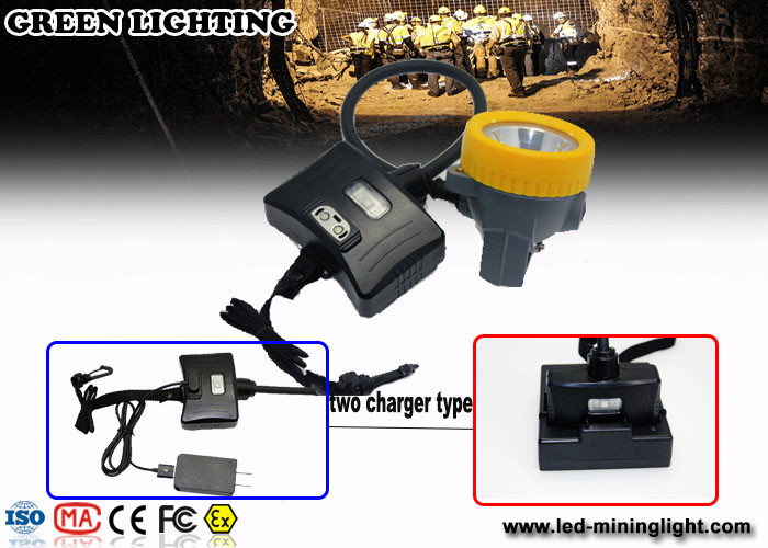 High Lumen IP68 Explosion - Proof Coal Mining Lights , 5.6Ah  Li ion Battery Coal Miner's Headlamp