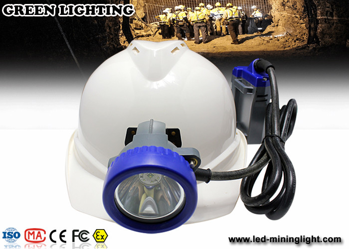 Mining emergency Mining Cap Lights , mining helmet light with 1*18650 6.6Ah li-ion battery