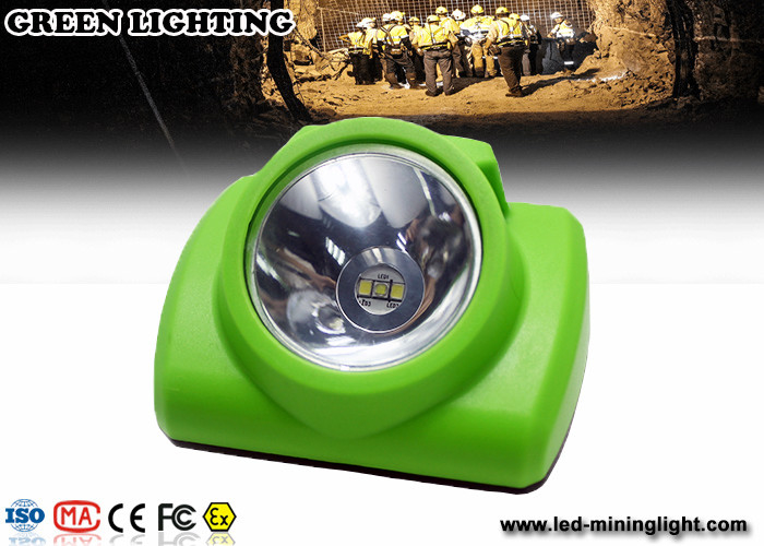 PC Plastic Rechargeable Cordless Mining Lights LED Miner Headlamp 13000lux High Brightness