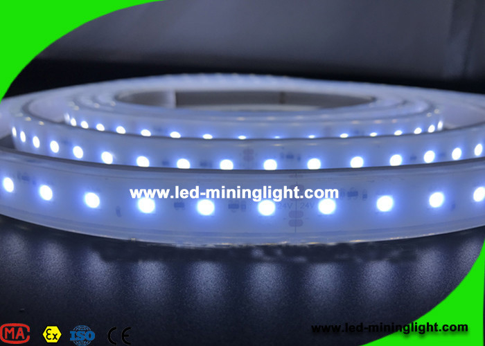 SMD5050 Outdoor Led Tape Lights AC 110-250V Power Input For Underground Mining