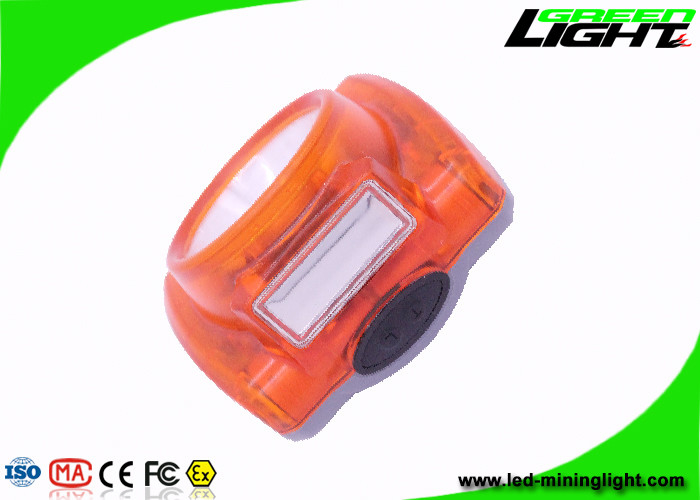 Underground High Power Miners Cap Lamps Cordless Against Explosion For Tunneling