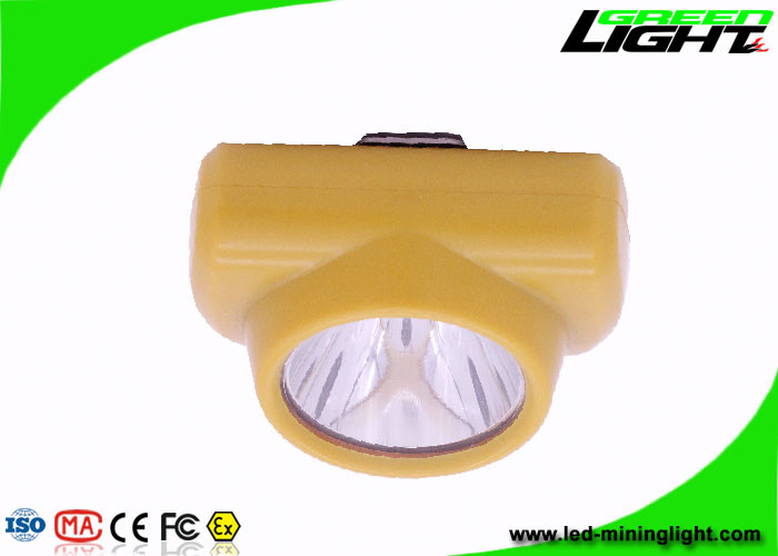 LED Cordless Mining Lights , Li - on Battery Cordless Mining Cap Lamps 13000lux