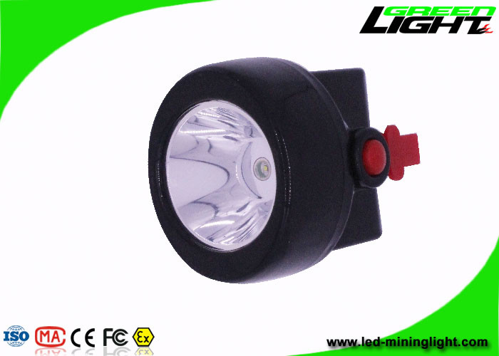 Impact - Resistant Mining Cap Lights , Cordless Coal Mining Lights 3.7V Rated Voltage