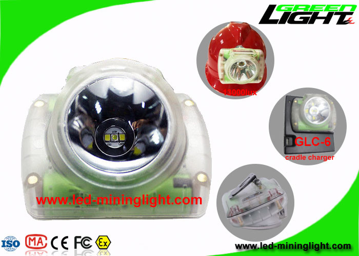 Hard PC Material Cordless Mining Lights Full Sealing Structure Customized Color