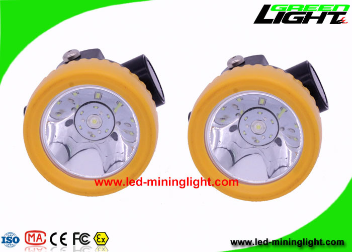 All In One Mining Hard Hat Lights 1 Year Warranty With Engineer Plastic Material