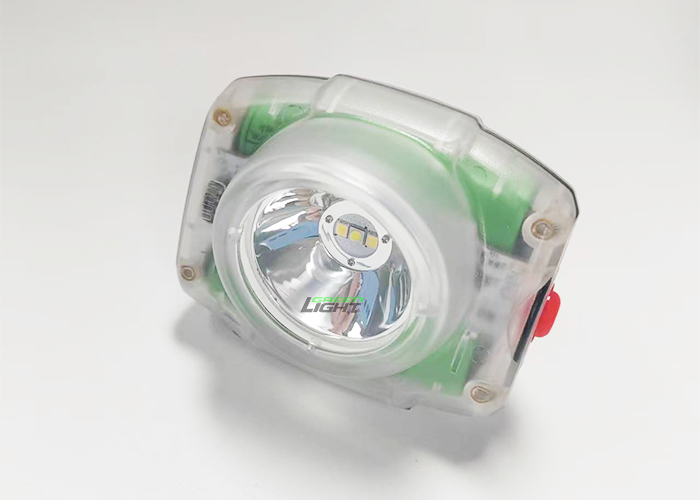 199g Compact Size Waterproof Led Helmet Lamp Miner Headlamp 23000lux 4.4W Powerful Miner Light