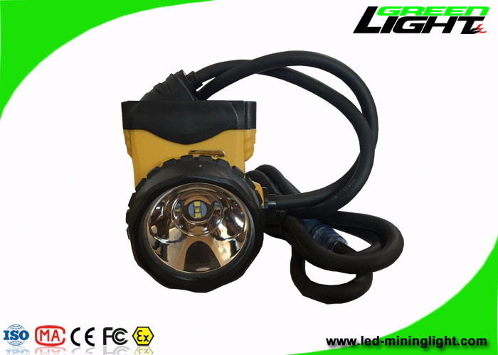 25000 Lux High Power Rechargeable Miners Headlamp With Transparent Line with four lighting modes