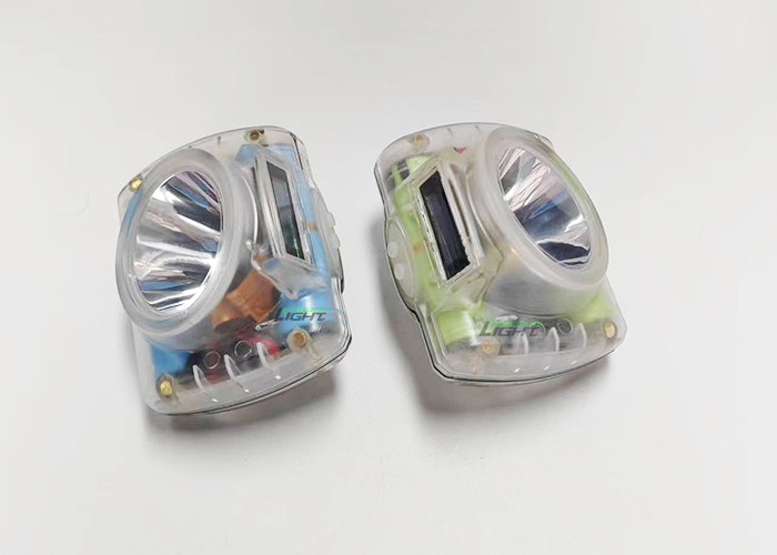 Rechargeable Led Miner Headlamp 25000lux IP68 Cordless Mining Light Safety Mine Lamp with Digital Display