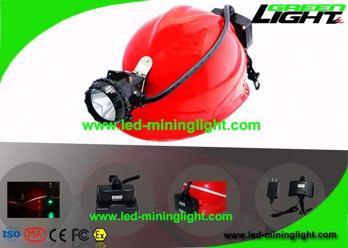 6.8Ah Panasonic Battery Mining Cap Lights 15000 Lux Coal Underground Hard Hat Battery