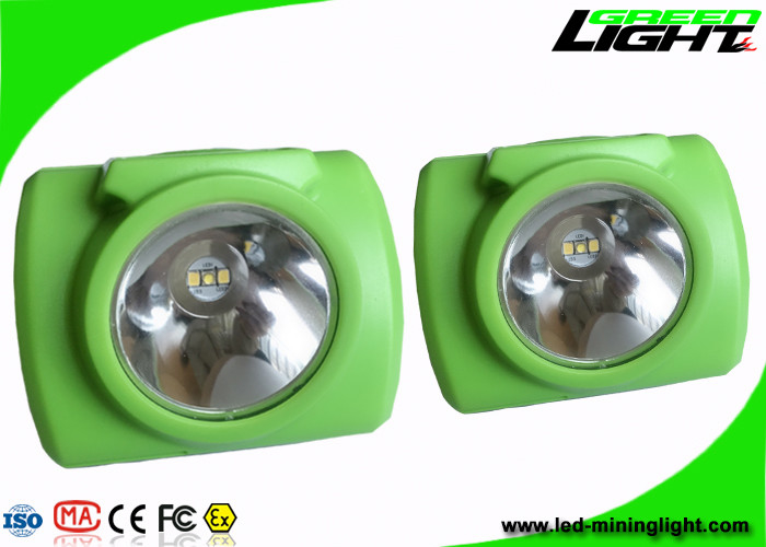 Cordless Rechargeable Miners Headlamp Safety Explosion Proof 3.7V Green Color