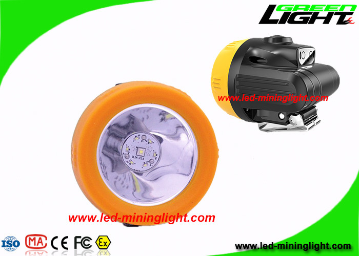 Light Weight 10000 Lux Economic Coal Mining Headlamp with USB Charger High Low Beam