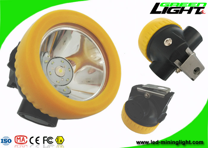 Lightweight Cordless Mining Lights Cap Lamp 5000lux IP68 Waterproof Lithium Battery