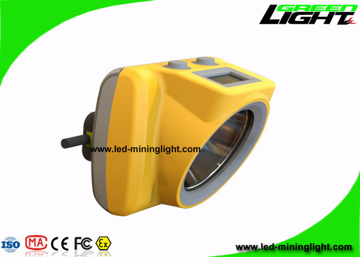 Energy Saving Cordless Cap Lamp , Mining Hard Hat Lights USB Charger Handy Switch